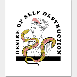 Desire of self destruction Posters and Art